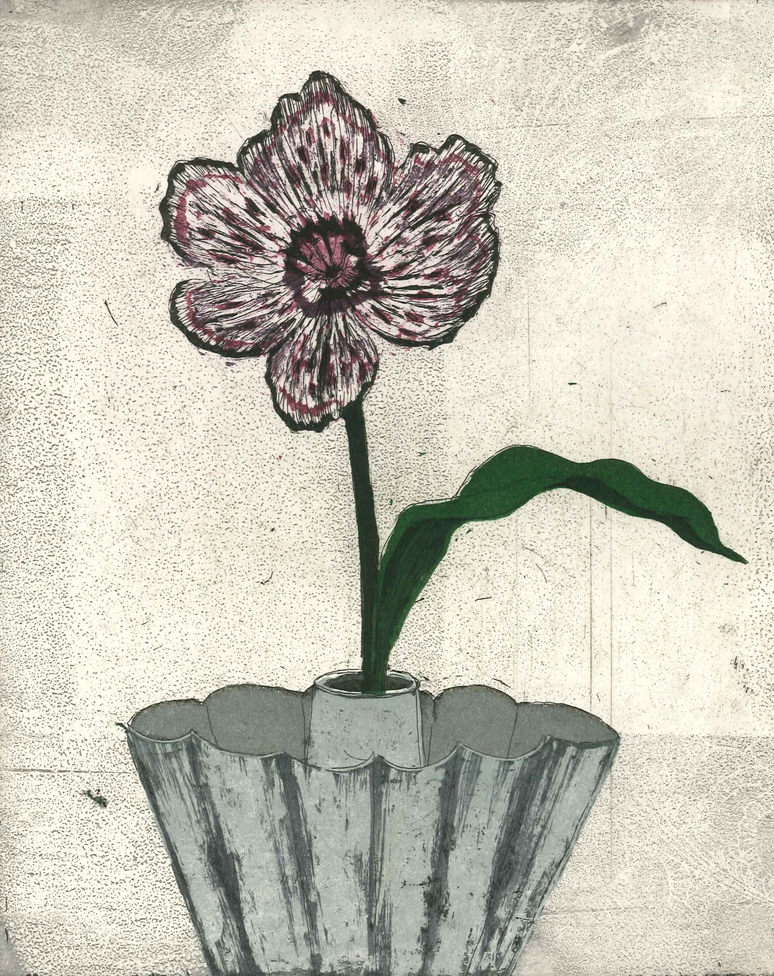 KIRSI NEUVONEN Kakkuvuoka, 2009 etching, aquatint, soft-ground  25 x 20 cm
