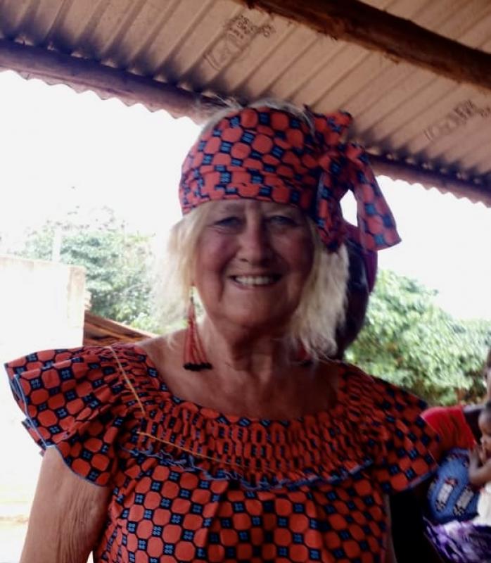 Svanhild Åbonde i Grand Popo