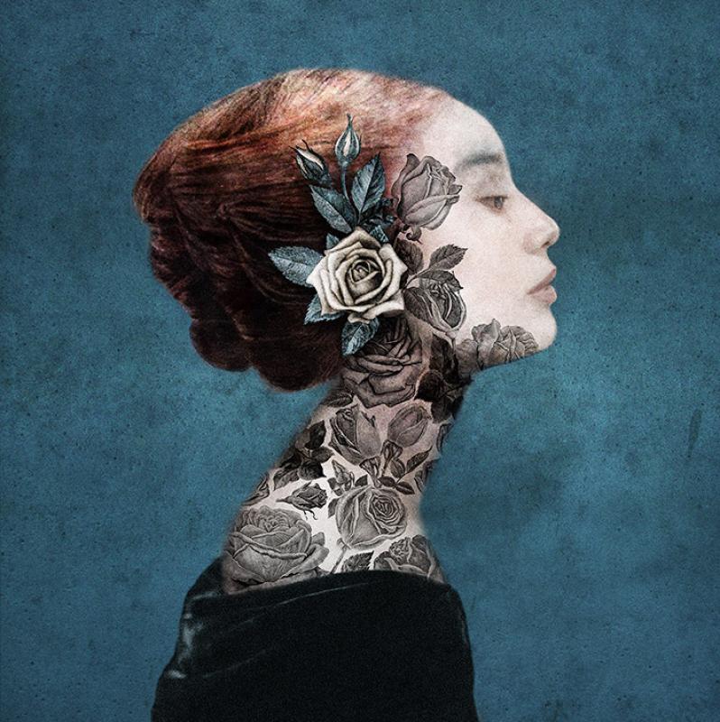 Tatuoitu vapaaherratar – The Tattooed Baroness
 (2024, ed.30, 36x51cm+marg., pigment ink print on cotton paper)
