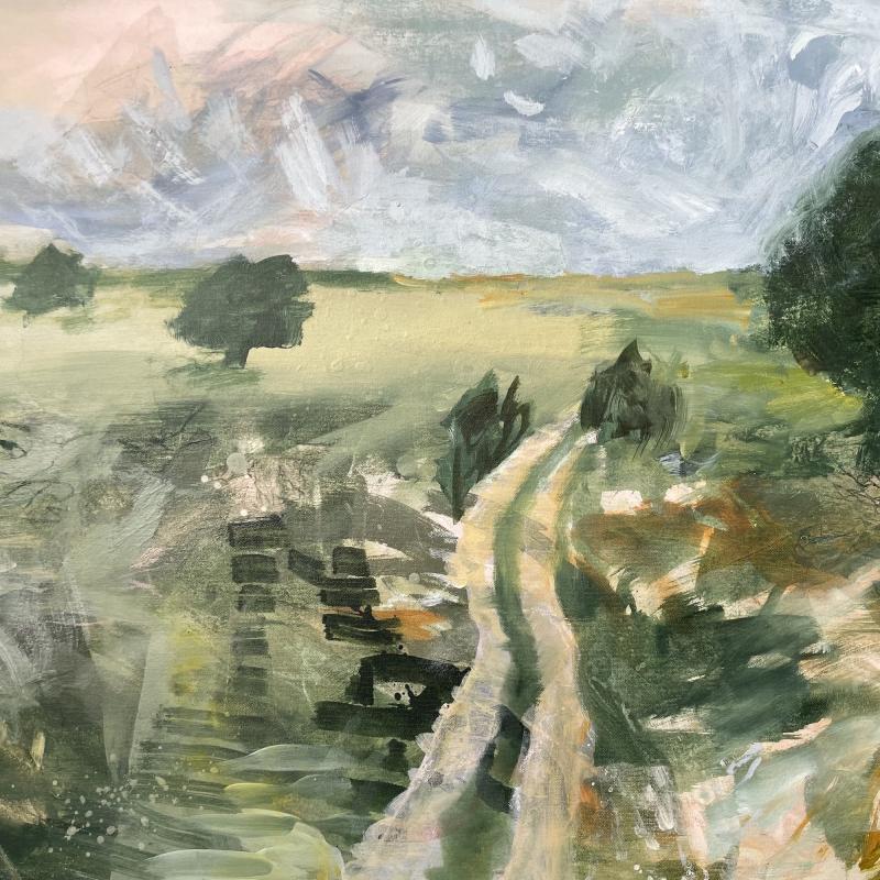 Anni Peltola, Ne olivat onnen päivät, akryyli kankaalle, 65 x 81 cm, 2023, kuvaaja Anni Peltola