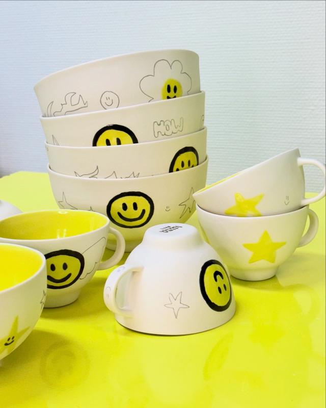 Valettua keramiikkaa, 2024 / Slip-cast ceramics, 2024