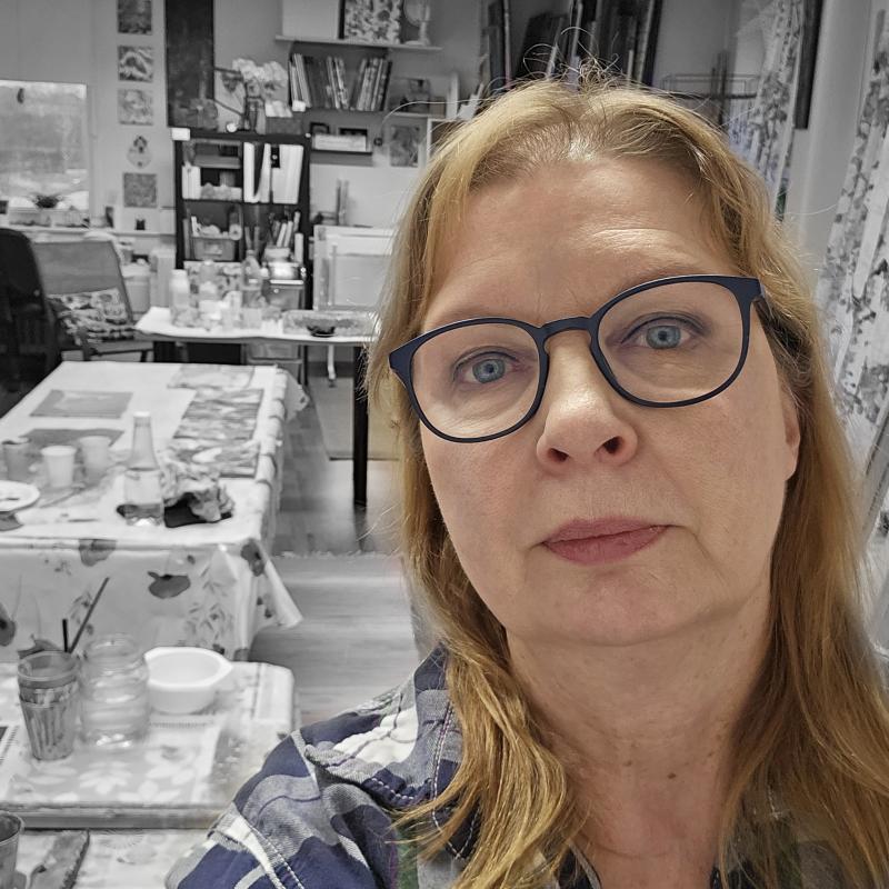 Carita Nissinen, omakuva, 2025