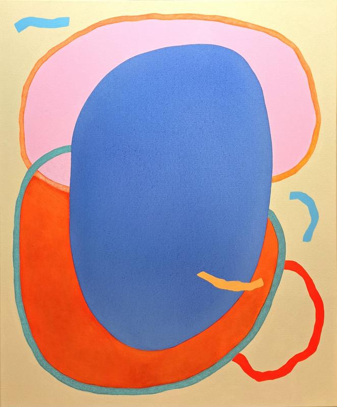 Dam-di-dam
Akryyli kankaalle
120 x 100 cm
2025