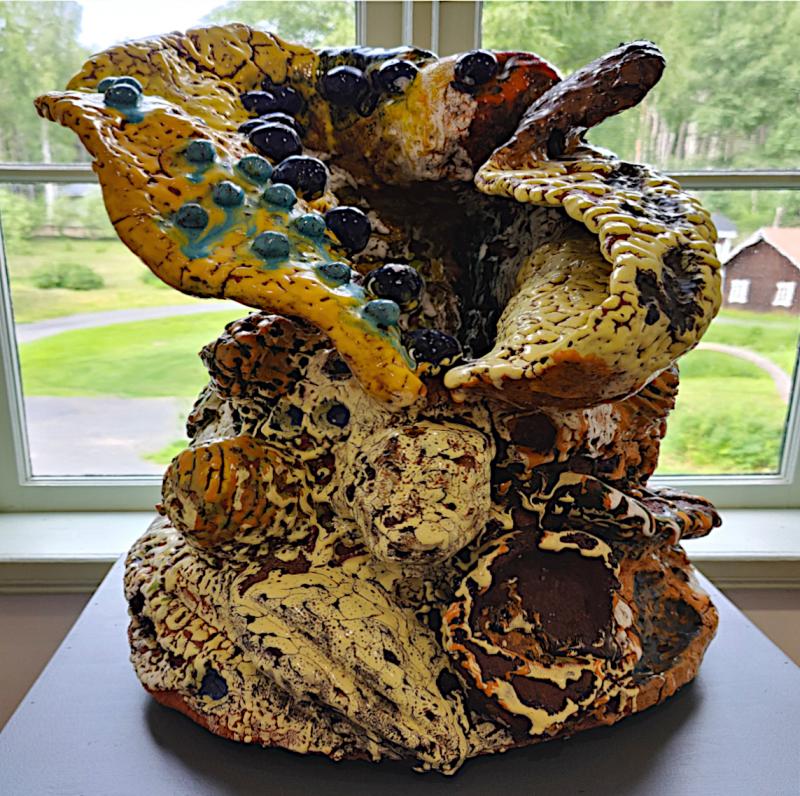 Antero Kare Kauluspuro keramiikkaveistos 57x41 cm kuva Kare