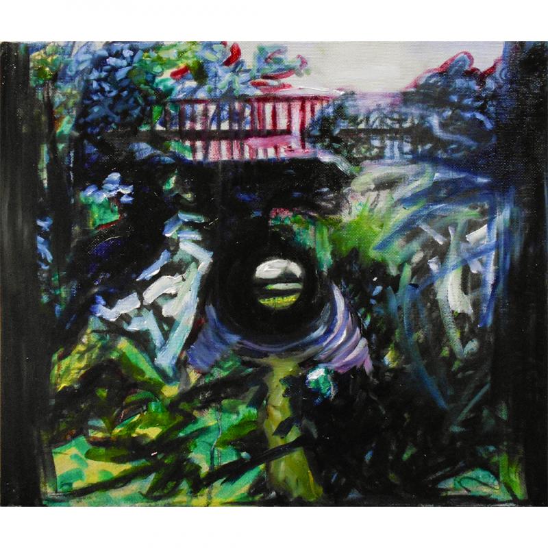 Santtu Tuomola
Pahat äänet
sekatekniikka levylle
48 x 57 cm
2024
Santtu Tuomola