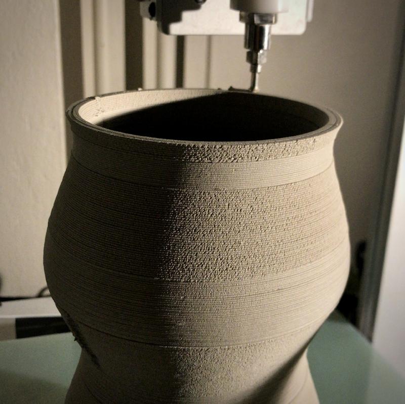 Den. 3D printing lera. 