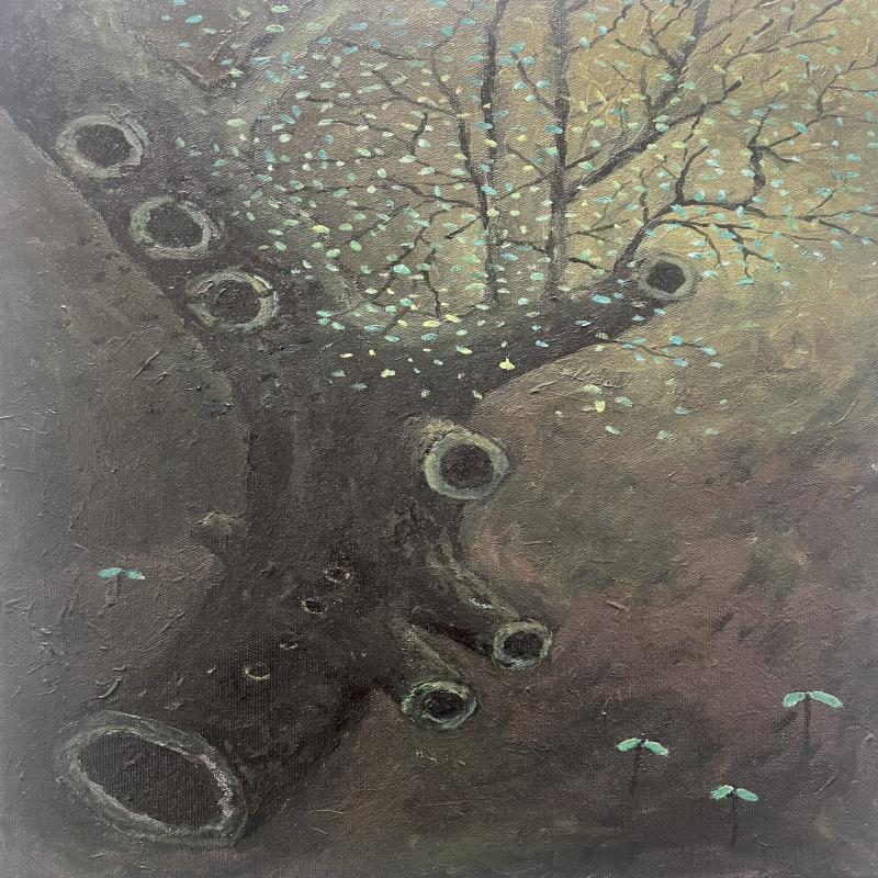 shine a light.    olja 2023 30x40.  
