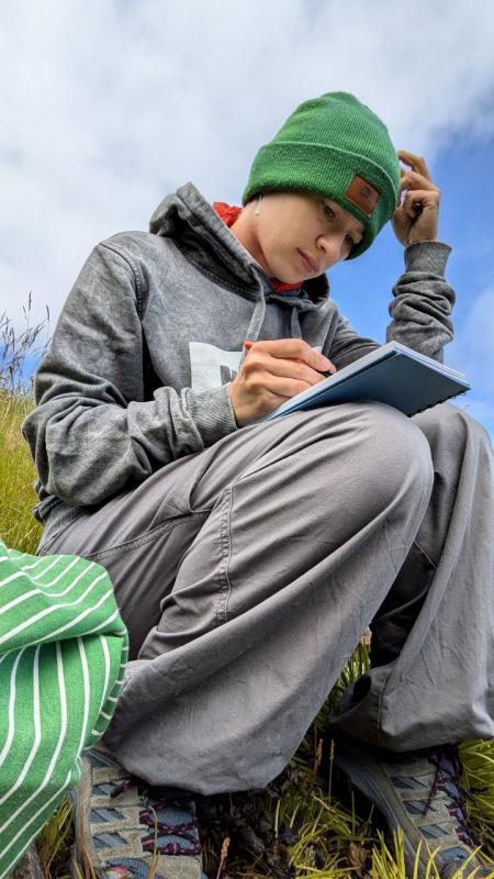 Maria Fox Larsson at work
