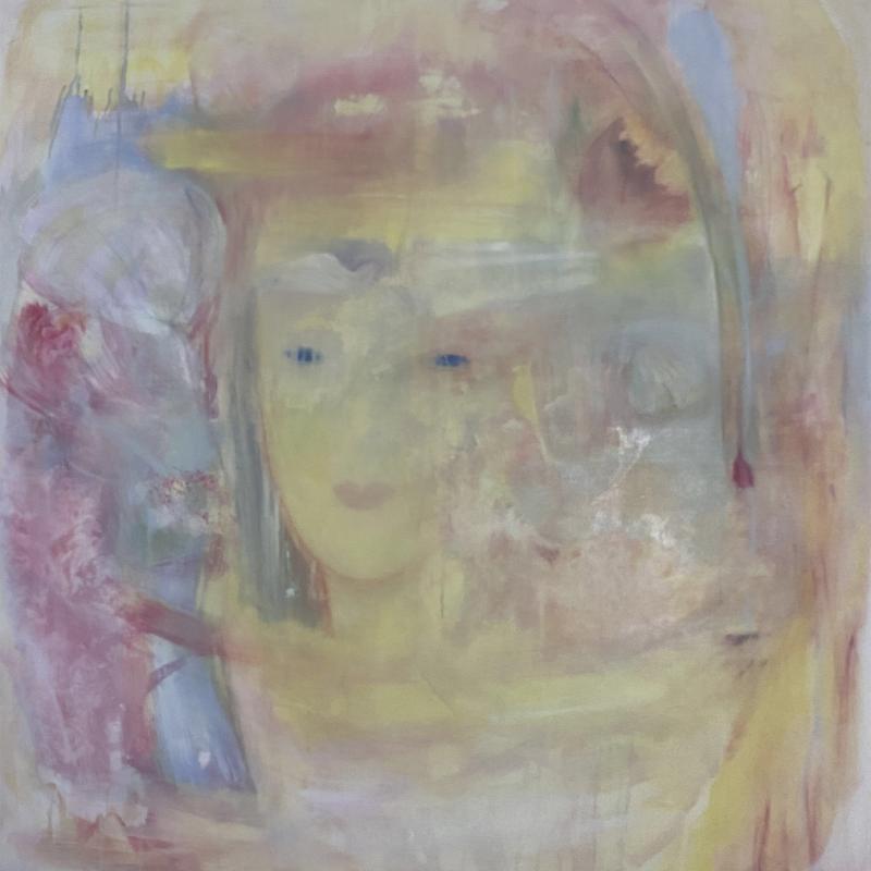 Elysian, tempera and oil on canvas, 116cm x 110cm