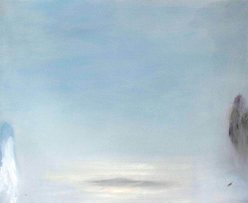 Guardians of the Light, oil on canvas, 50cm x 70cm
