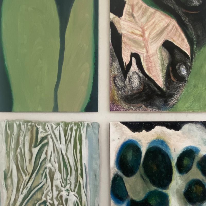 GAIA: Fauna&Pattern, mixed techniques,  60 x 42 cm  (2025)