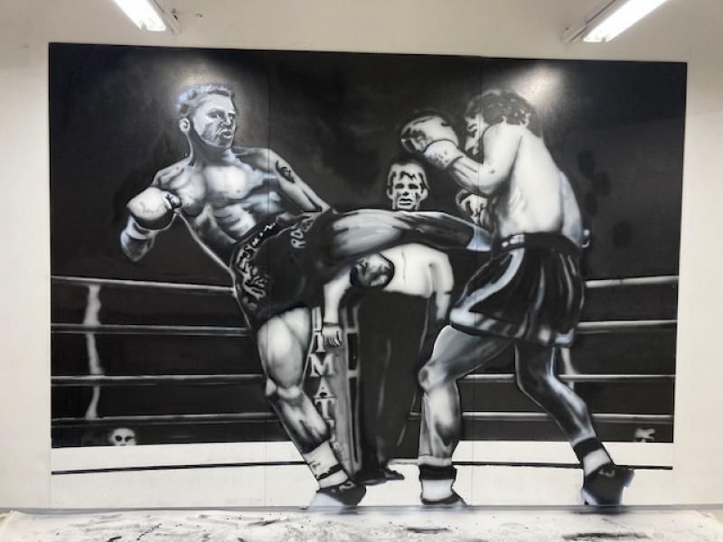 Ramon dekkers tribute wall