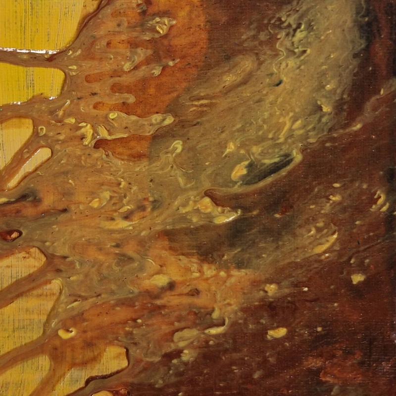 Osuma, canvas, akryyli, 15 cm x 21 cm