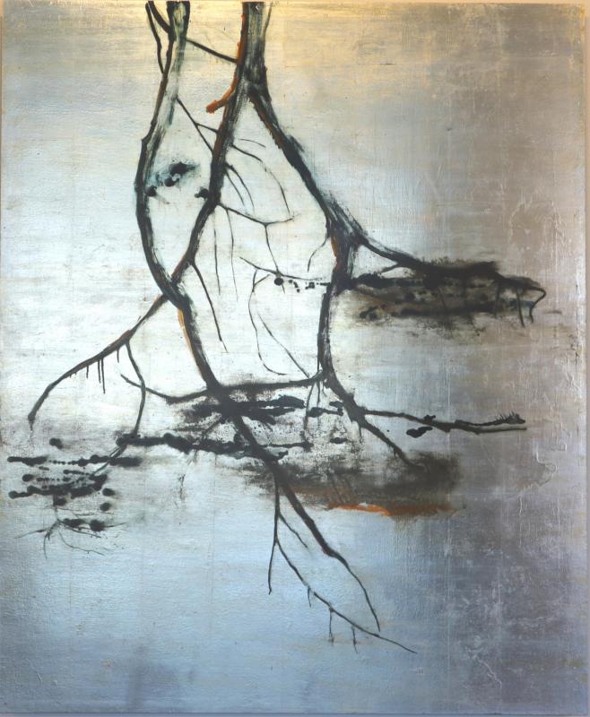 Elokuu, Suvisaaristo, sekatekniikka, 150x125cm