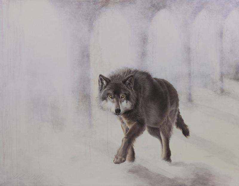 Maaretta Krohn, Without Sword, öljy / tempera, 130x100, 2020