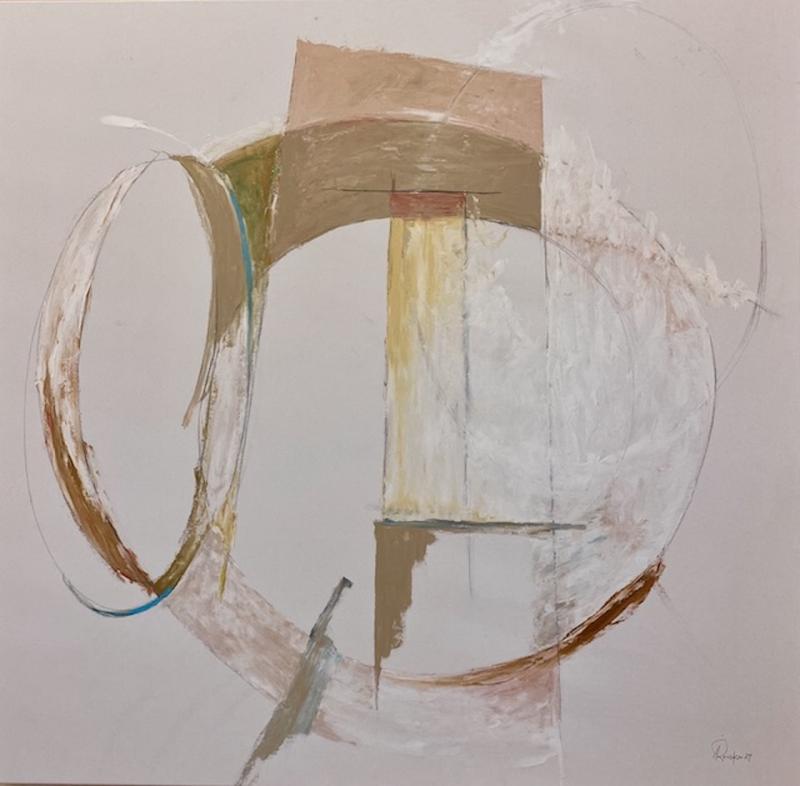 Livsformer II, 2024, olja på duk, 153x156