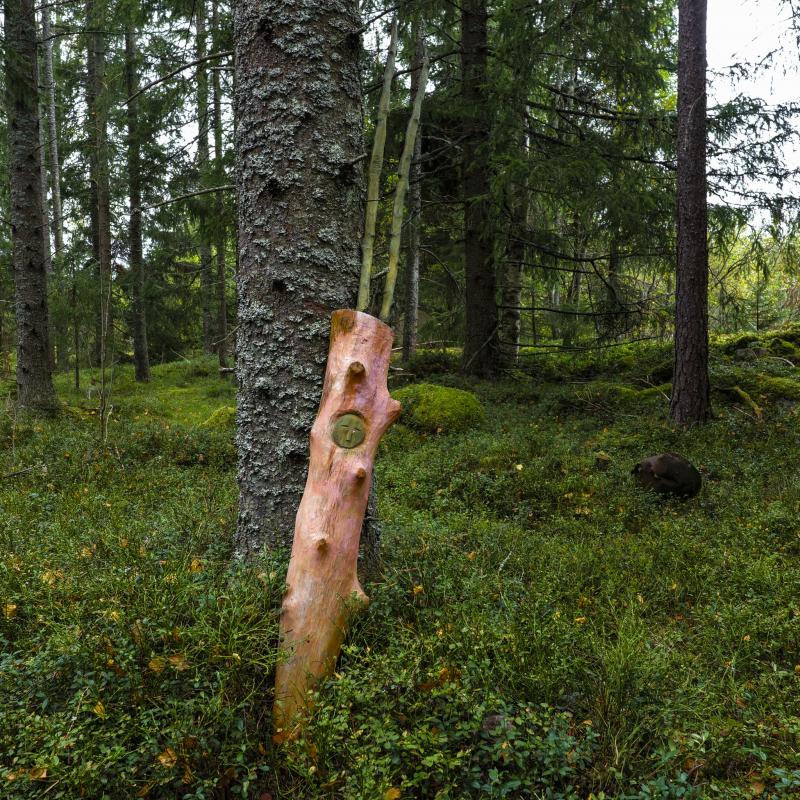 Träskulptur, 2023