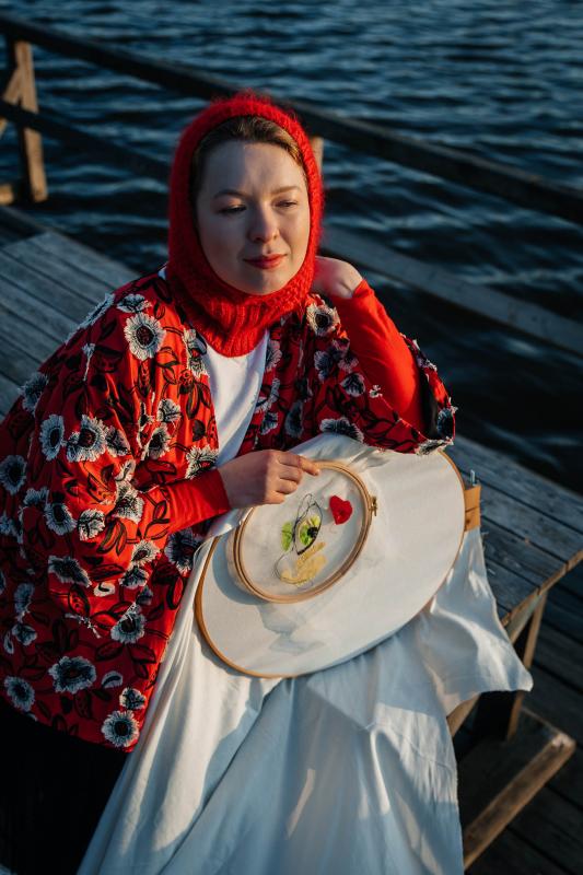 Pola Laamanen / Open air studio / Ph: Alina Cherepanova
