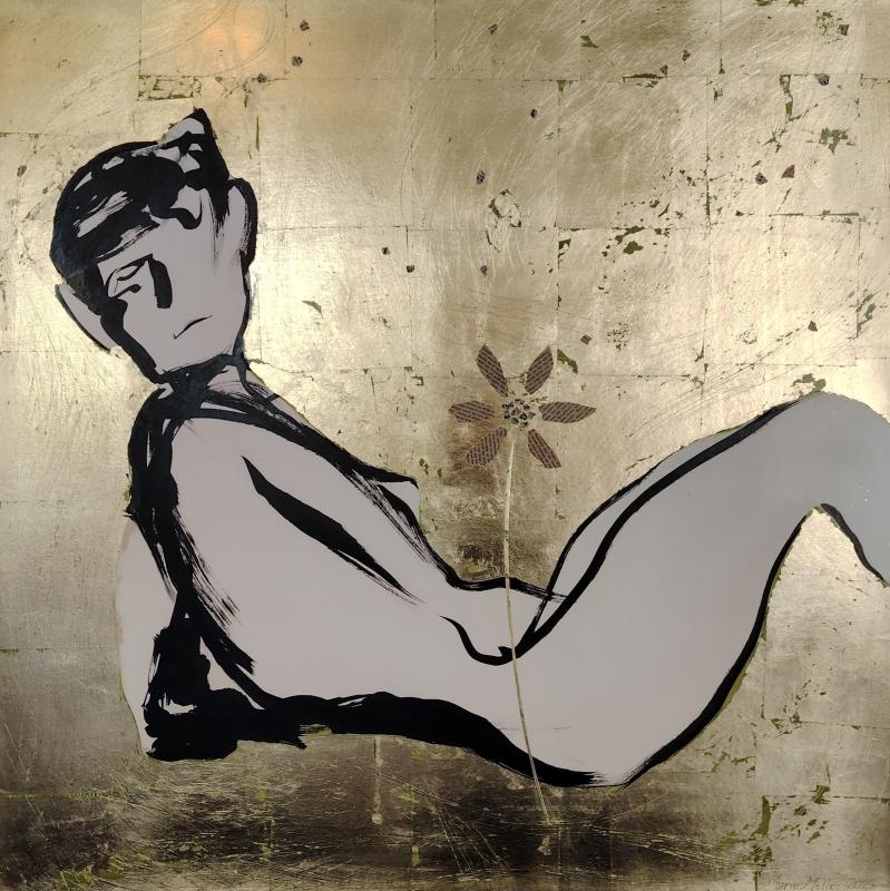 Tavla. Mixed media. 